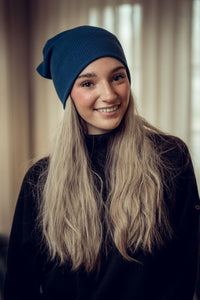 The Textured Ribbed Beanie