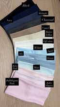 Load image into Gallery viewer, Pointelle Ribbed Headbands (Standard Width + Skinny Width)