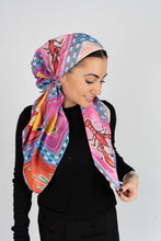 Load image into Gallery viewer, Amalfi Market Scarf (Square Scarf + Pretied)