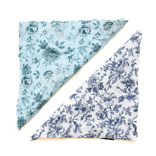 Toile Floral Bandanas