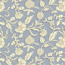 Load image into Gallery viewer, Porcelain Vine Scarf (Square Scarf + Pretied)