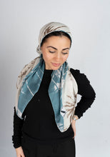 Load image into Gallery viewer, Modern Oasis Scarf (Square Scarf + Pretied)