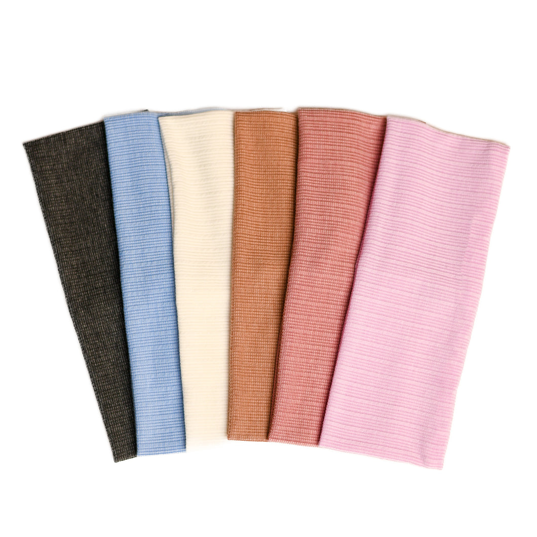 The Sporty Ribbed Headbands (Standard Width)