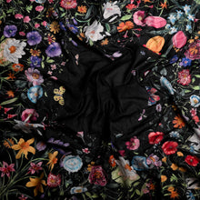 Load image into Gallery viewer, Enchanted Botanica Headscarf (Square, Square w/ non visible grip, Pretied w/ grip, open back Pretied w/ grip)