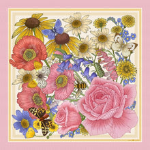 Load image into Gallery viewer, Flora Field Scarf (Square Scarf + Pretied)
