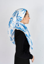 Load image into Gallery viewer, Santorini Sun Scarf (Square Scarf + Pretied)