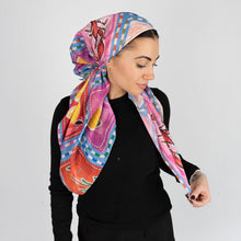 Load image into Gallery viewer, Amalfi Market Scarf (Square Scarf + Pretied)