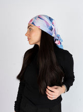 Load image into Gallery viewer, Rosewater Garden Scarf (Square Scarf + Pretied)