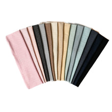 Load image into Gallery viewer, Pointelle Ribbed Headbands (Standard Width + Skinny Width)