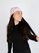 Load image into Gallery viewer, Rosé Sky Scarf (Square Scarf + Pretied)