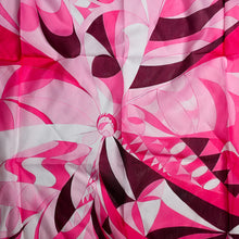 Load image into Gallery viewer, Fuchsia Fantasia Headscarf (Square, Square w/ non visible grip, Pretied w/ grip, open back Pretied w/ grip)