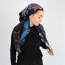 Load image into Gallery viewer, Equestrian Affair Scarf (Square Scarf + Pretied)