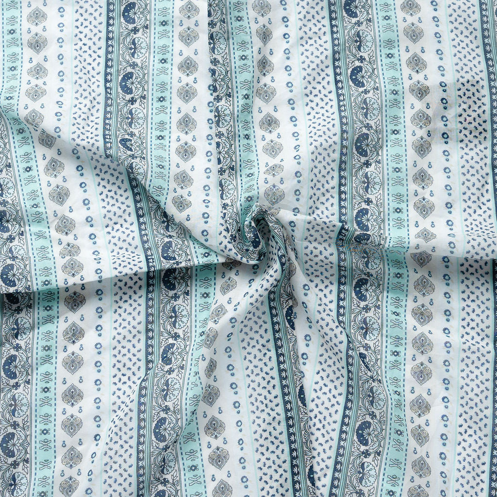 Blue/Mint Ribbon Bandana