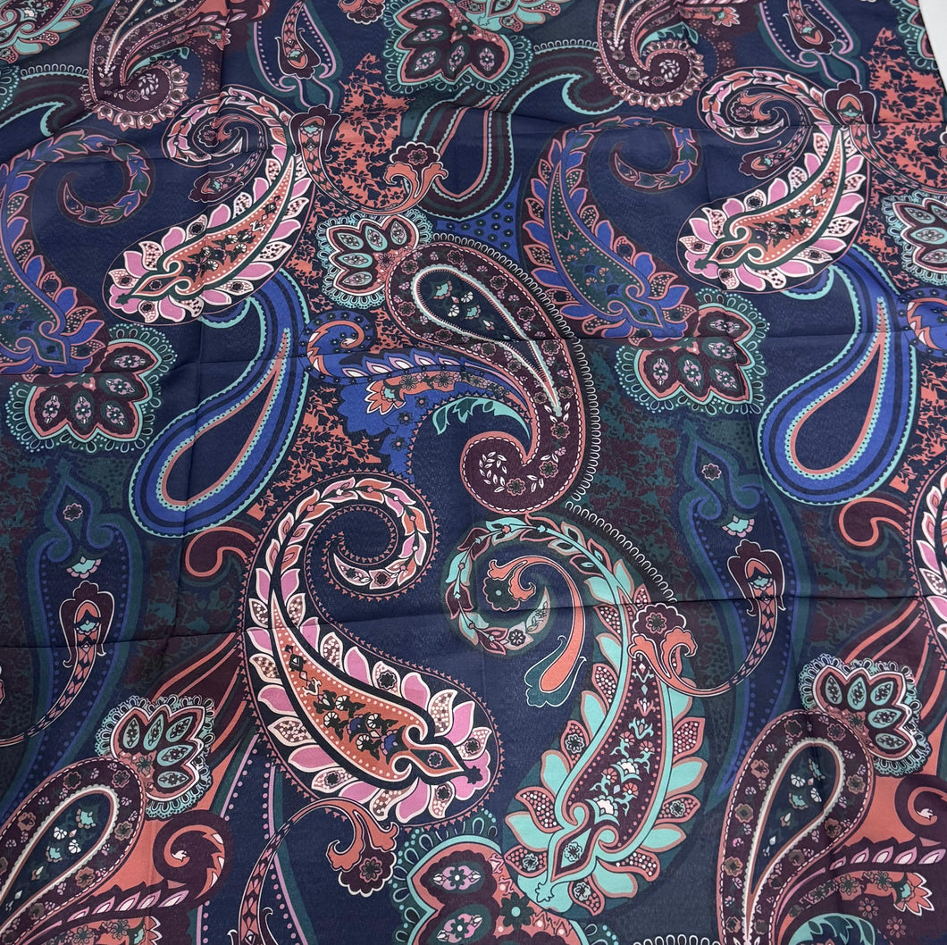 Pretty Paisley Tichel (Square, Square w/ non visible grip, Pretied w/ grip) PREORDER