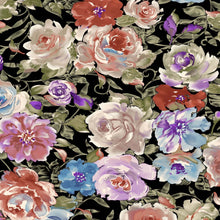 Load image into Gallery viewer, Evening Bloom Scarf (Square Scarf + Pretied)