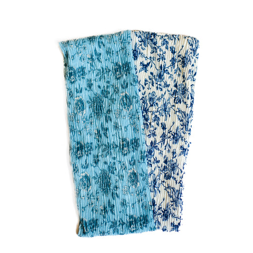 Floral Pleated Headbands (Standard + Skinny Width)