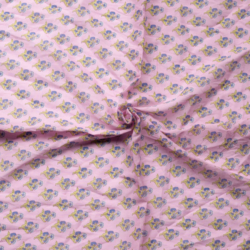 Pink Floral Bandana