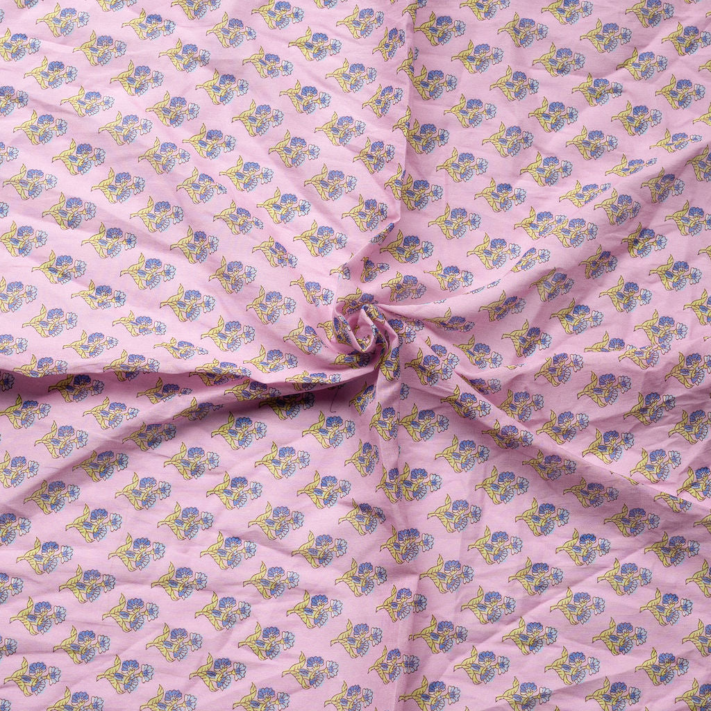 Pink Floral Bandana