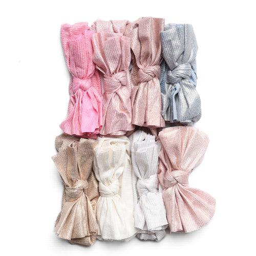 Butter Soft Shimmer Baby Bows