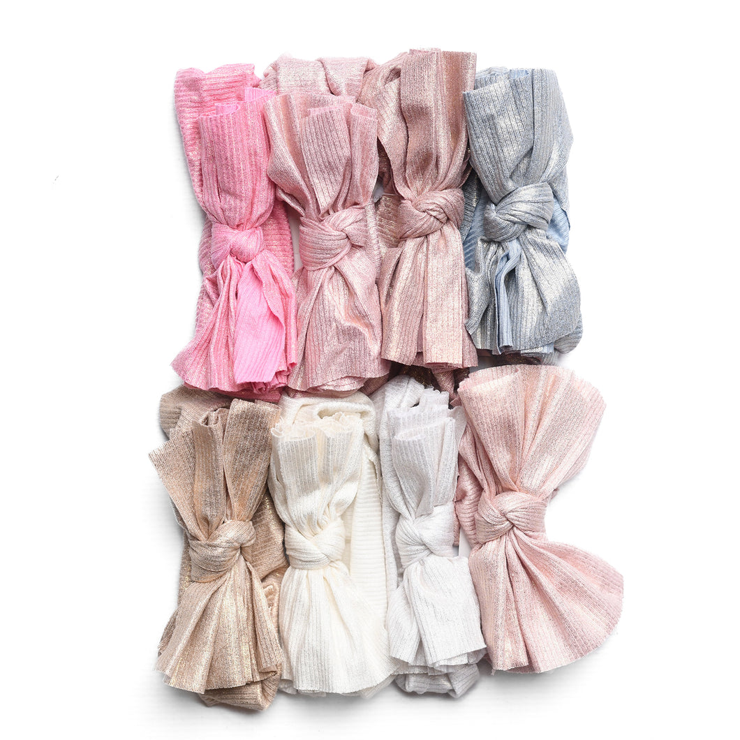Butter Soft Shimmer Baby Bows
