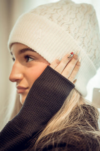 The Cable Knit Cuffed Beanies