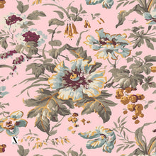 Load image into Gallery viewer, Rosewood Garden Headscarf (Square, Square w/ non visible grip, Pretied w/ grip, open back Pretied w/ grip)