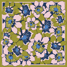 Load image into Gallery viewer, Petal Pop Scarf (Square Scarf + Pretied)