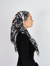 Load image into Gallery viewer, Palm Society Scarf (Square Scarf + Pretied)
