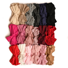 Load image into Gallery viewer, Butter Soft Ribbed Baby Bow Headbands