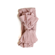 Load image into Gallery viewer, Butter Soft Ribbed Baby Bow Headbands