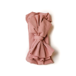 Butter Soft Ribbed Baby Bow Headbands